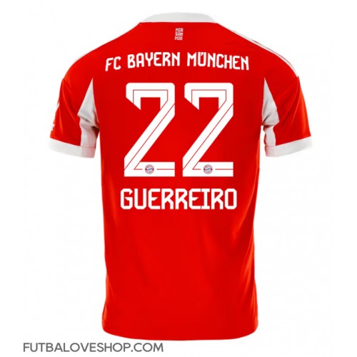 Dres Bayern Munich Raphael Guerreiro #22 Domáci 2025-26 Krátky Rukáv
